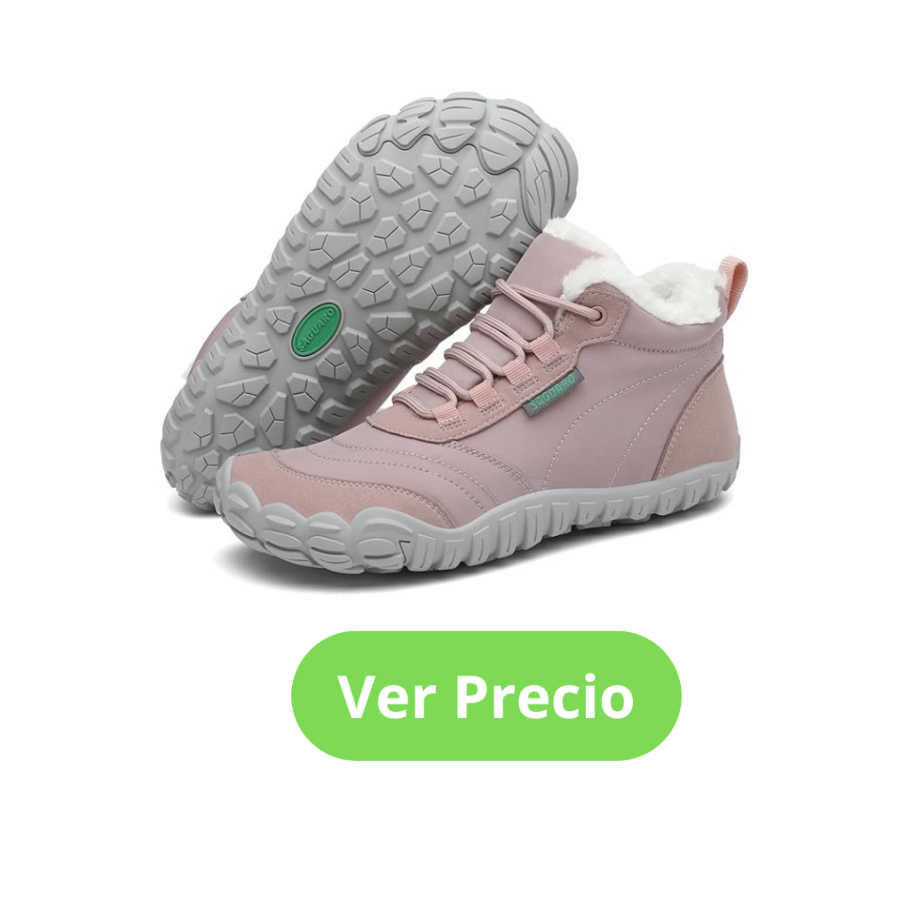 Bota barefoot invierno mujer