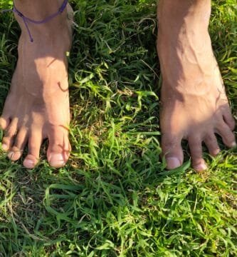 Pies descalzos grounding