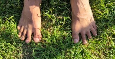 Pies descalzos grounding